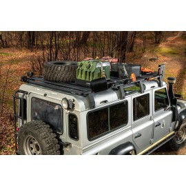 Багажник алюминиевый (платформа с креплением) Rival 2675x1430 для Land Rover Defender 110 1990 - 2016