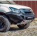 Силовой бампер передний RIVAL алюминиевый для Isuzu D-MAX 2017-2019