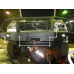 Бампер РИФ передний УАЗ Патриот 2005+ с доп. фарами и защитной дугой (под парктроник)