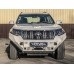 Силовой бампер передний RIVAL алюминиевый для Toyota Land Cruiser 150 Prado 2017+