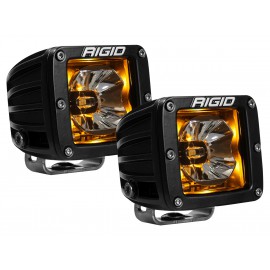 RIGID Radiance Pod (3 светодиода) – Янтарная подсветка (пара)