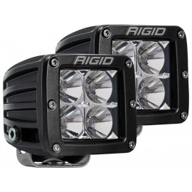 RIGID D-серия PRO (4 светодиода) – Ближний свет (пара)