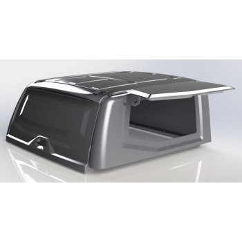 Кунг АВС-Дизайн 3-двери, загрунтована под покраску для УАЗ Патриот пикап