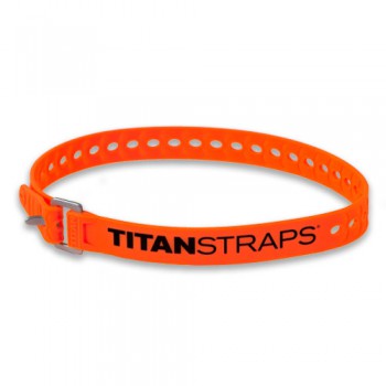 Ремень крепёжный TitanStraps Super Straps оранжевый L = 64 см (Dmax = 18,4 см, Dmin = 4,5 см)