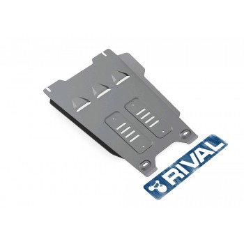 Защита КПП Rival для Isuzu D-Max 2012-н.в., алюминий 6 мм, с крепежом, 2333.9103.1.6