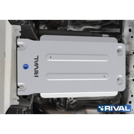Защита КПП (алюминий) усиленная 6 мм RIVAL на Toyota Land Cruiser 300 (2333.9552.1.6)