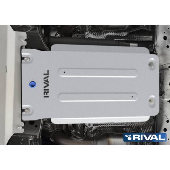 Защита КПП (алюминий) усиленная 6 мм RIVAL на Toyota Land Cruiser 300 (2333.9552.1.6)